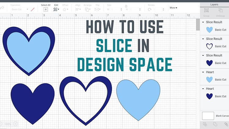How to Slice on Cricut Design Space