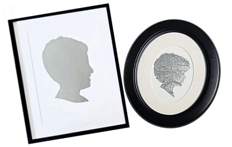 Silhouette Art Frames