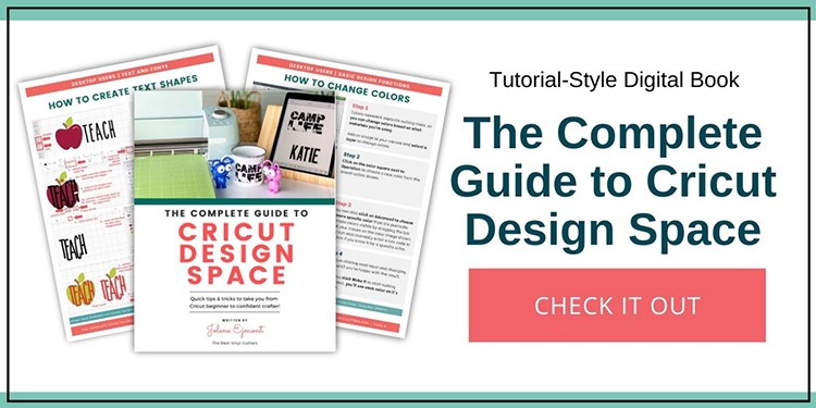 Complete Guide Cricut Design Space Book