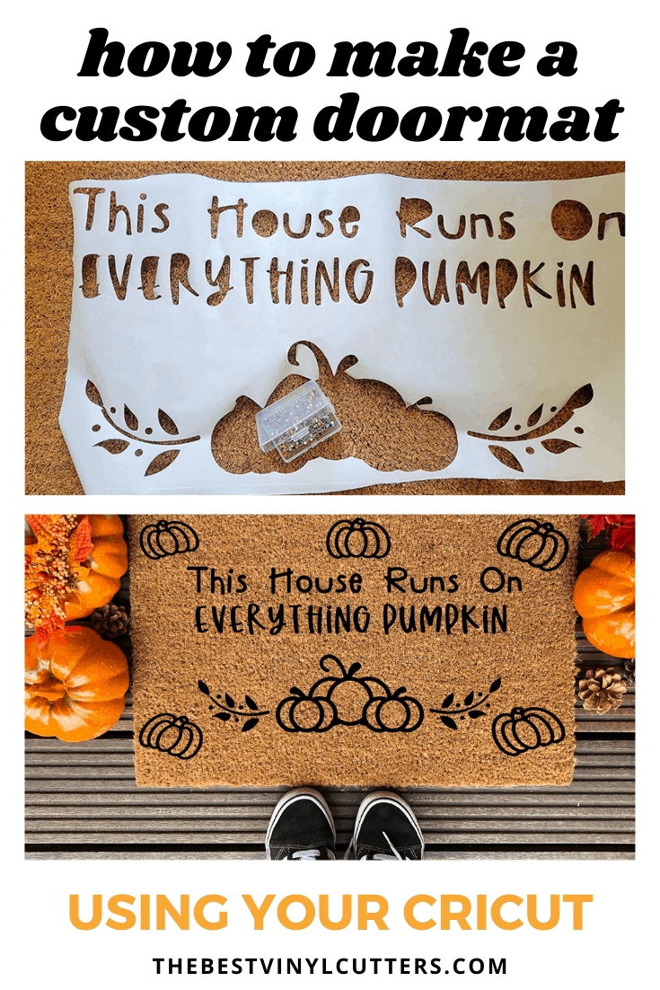 How to Personalise a Cricut Doormat with Freezer Paper Stencils