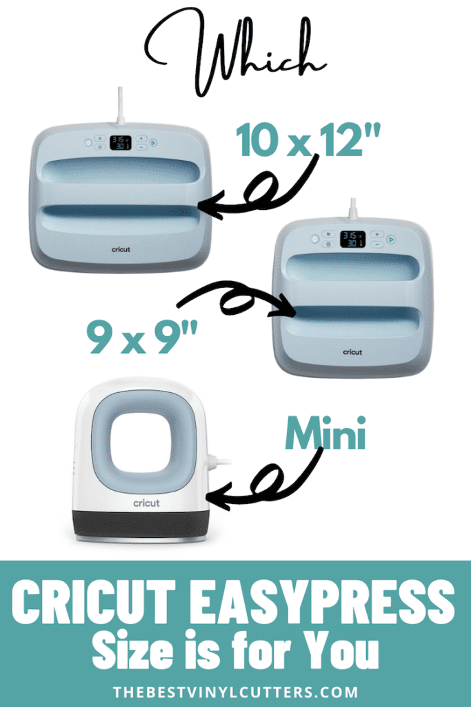 EasyPress Sizes Explained