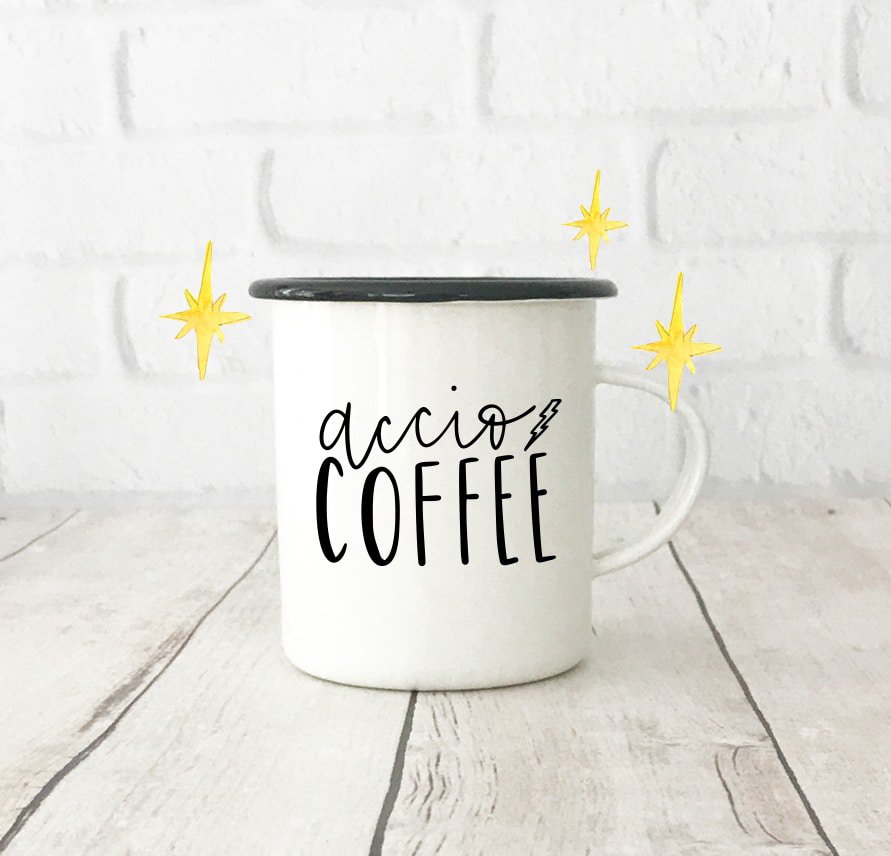 Cricut Harry Potter Camping Mug