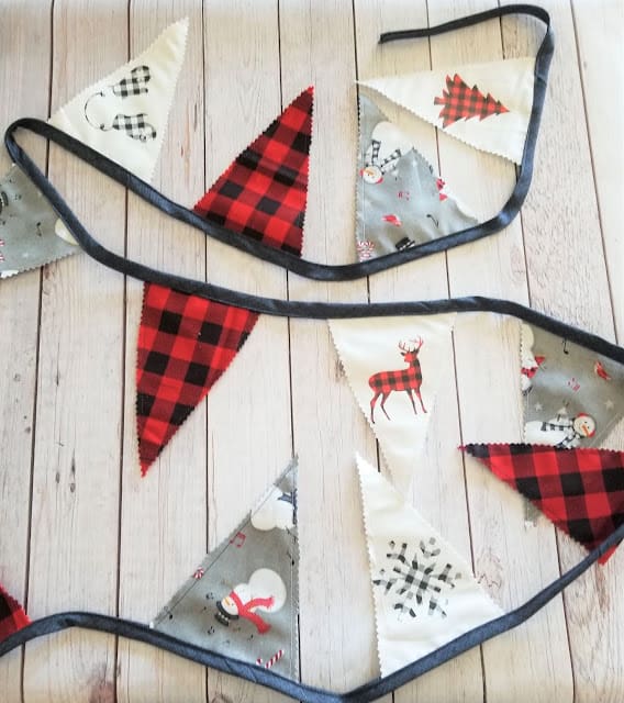 buffalo plaid bunting 4