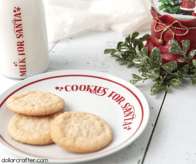 diy-santa-cookie-plate