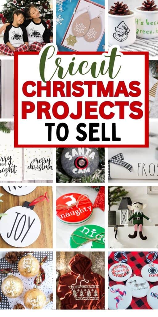 christmas cricut projects to sell