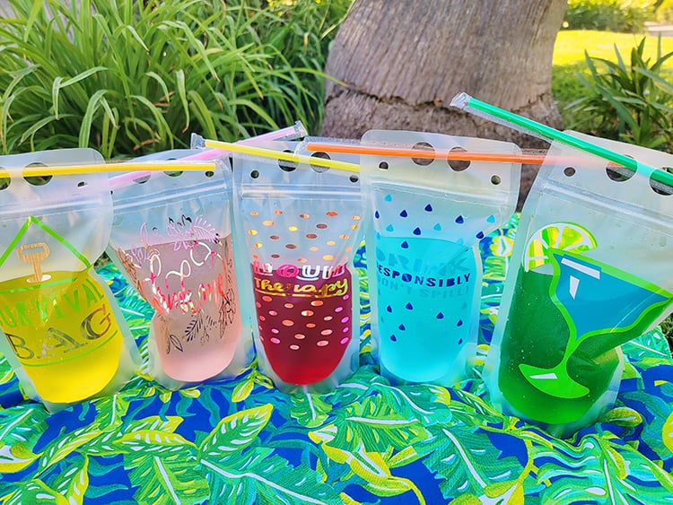 Cricut Cocktail Pouches