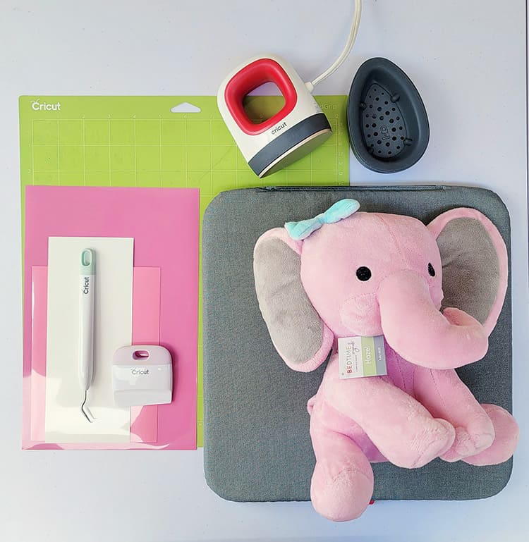 Cricut birth announcement elephant supplies