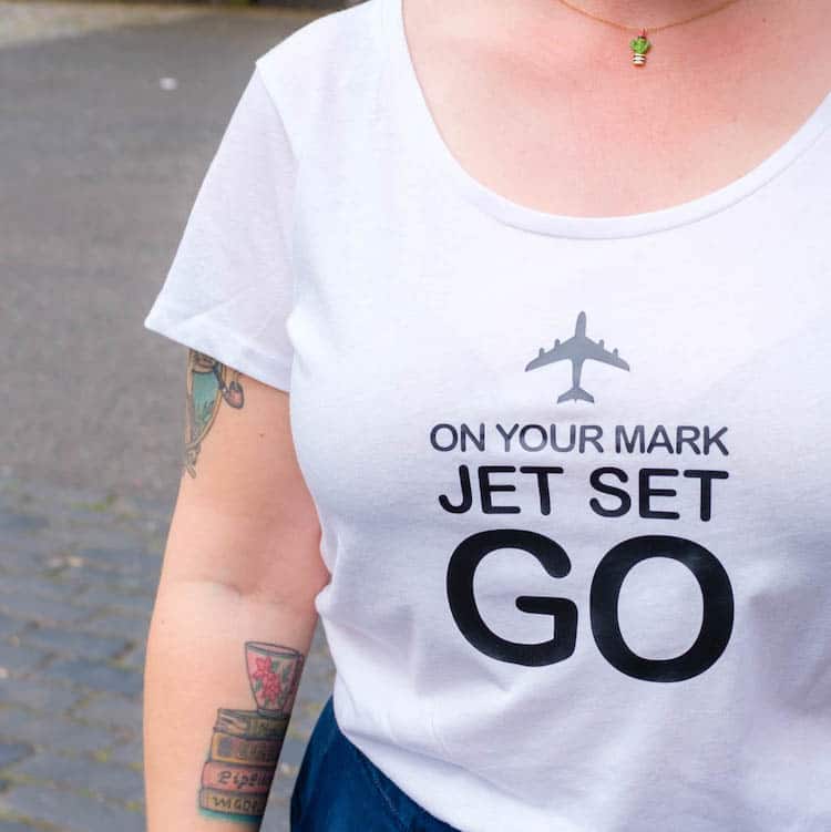 Jet set go tshirt