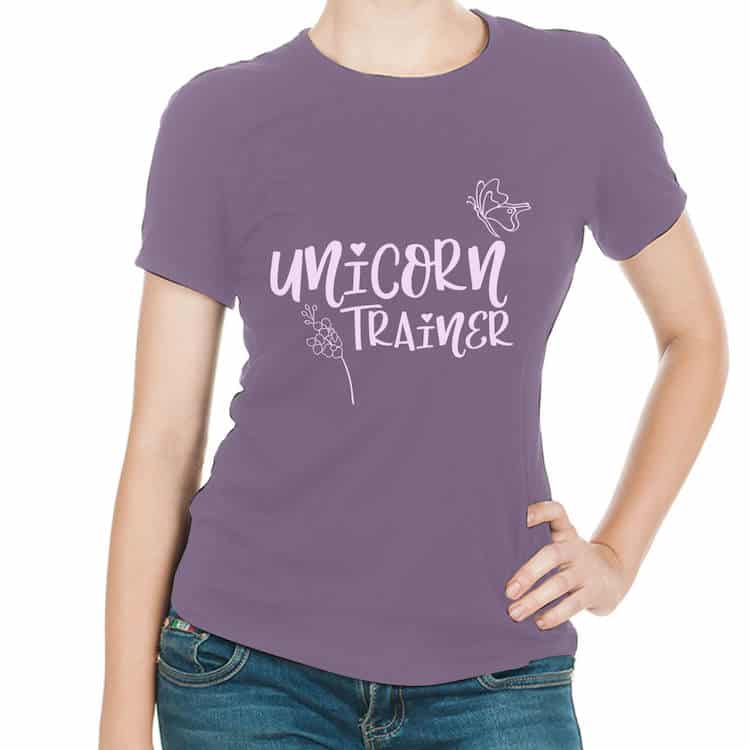 Unicorn-Trainer-on-t-shirt-mockup