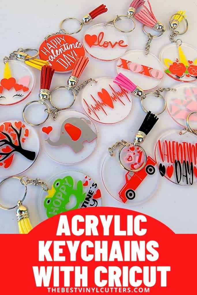 Acrylic Keychains with Cricut