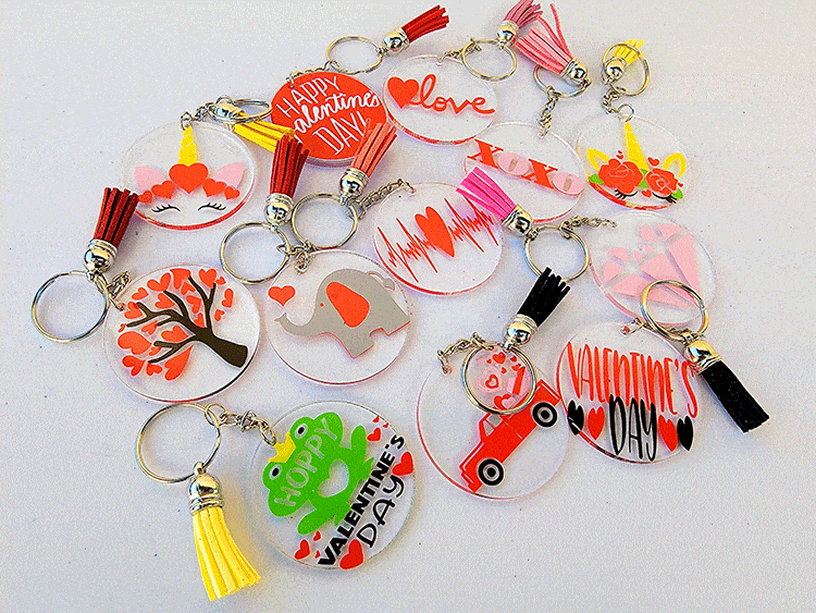 cricut-acrylic-keychains