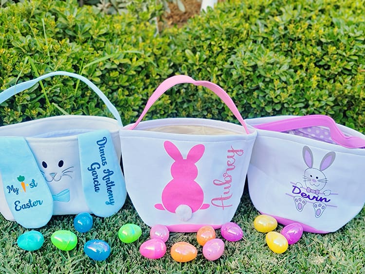 Cricut Easter Baskets