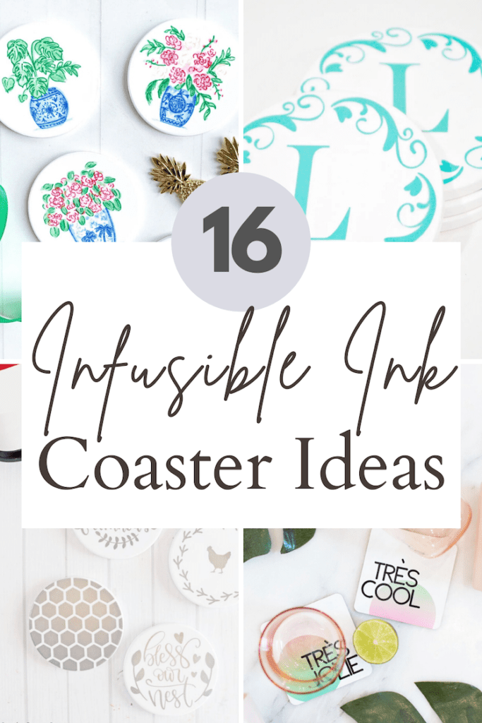 Cricut Infusible Ink Coaster Ideas