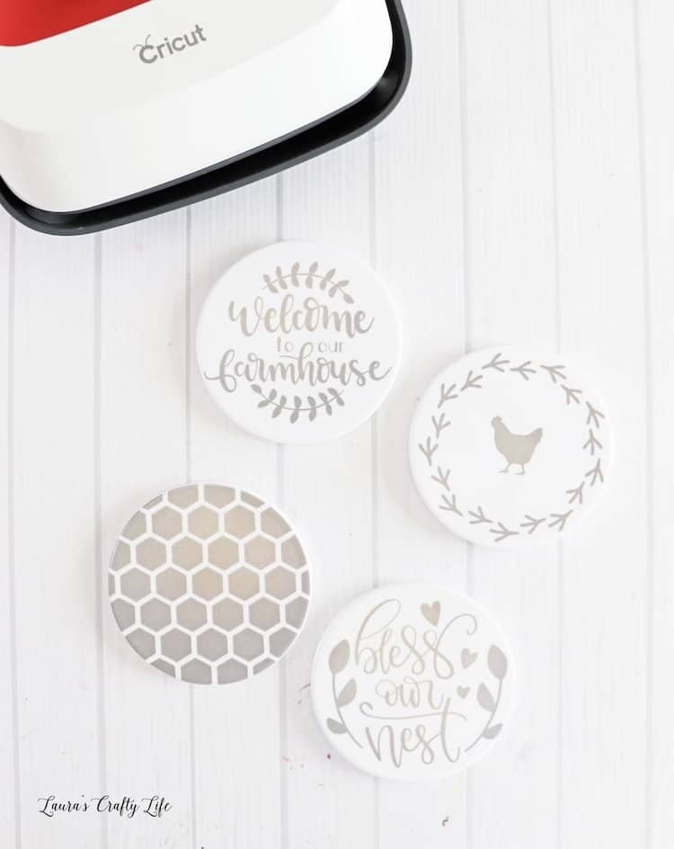 Farmhouse-Ceramic-Coasters-Cricut-Infusible-Ink