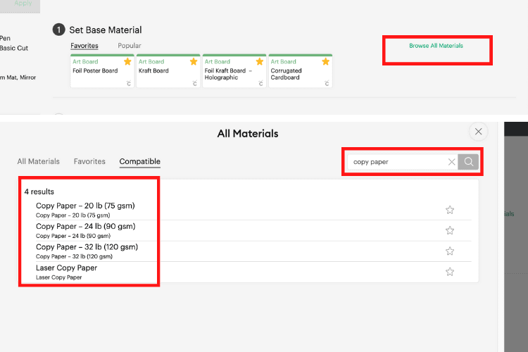 Change Material Type