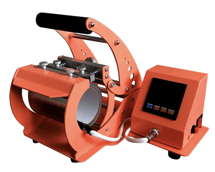 Swing Design Digital Coffee Mug & Cup Heat Press - Coral