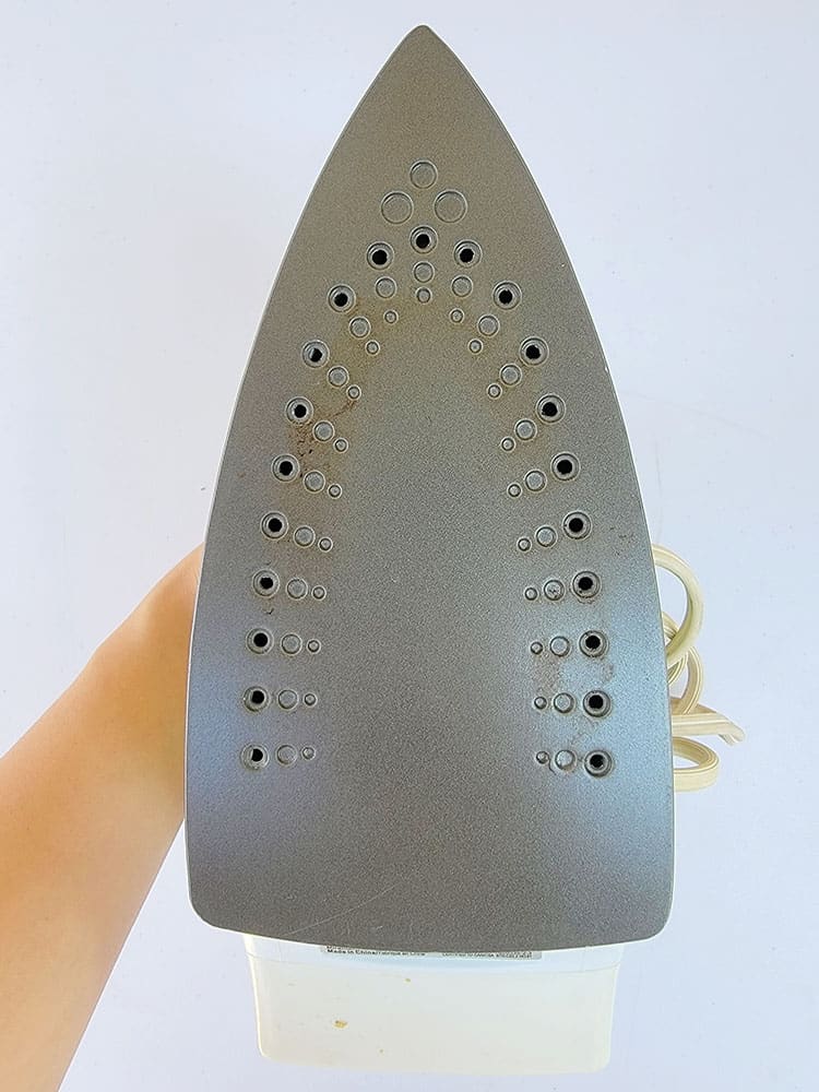 home iron for infusible ink
