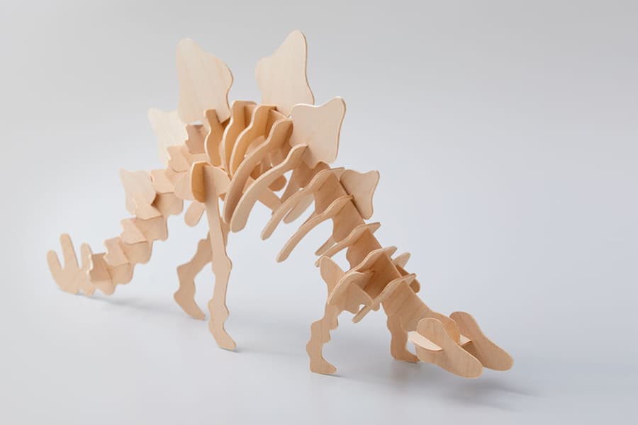 CDS Wood Dinosaur model