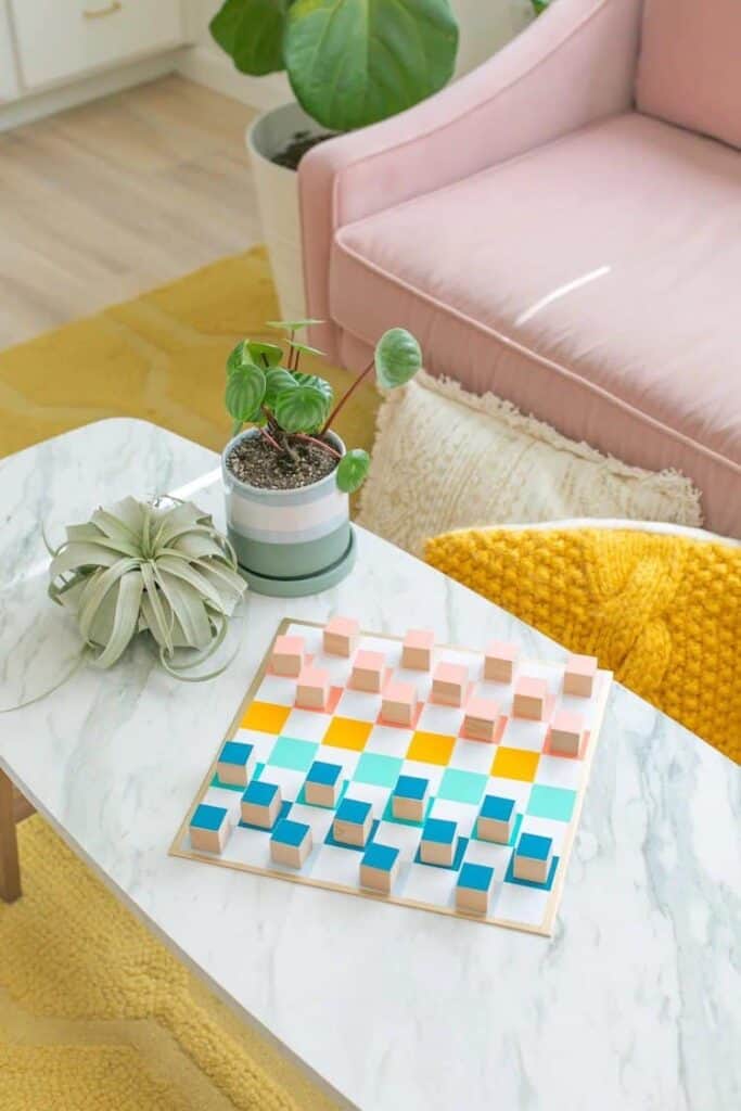 Cricut Joy Chess and Checkers Board