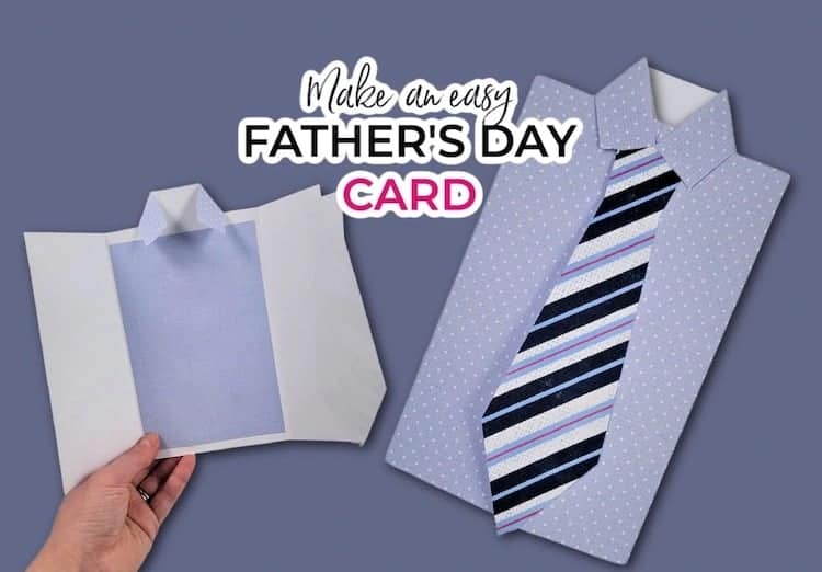 Fathers Day Tie Card