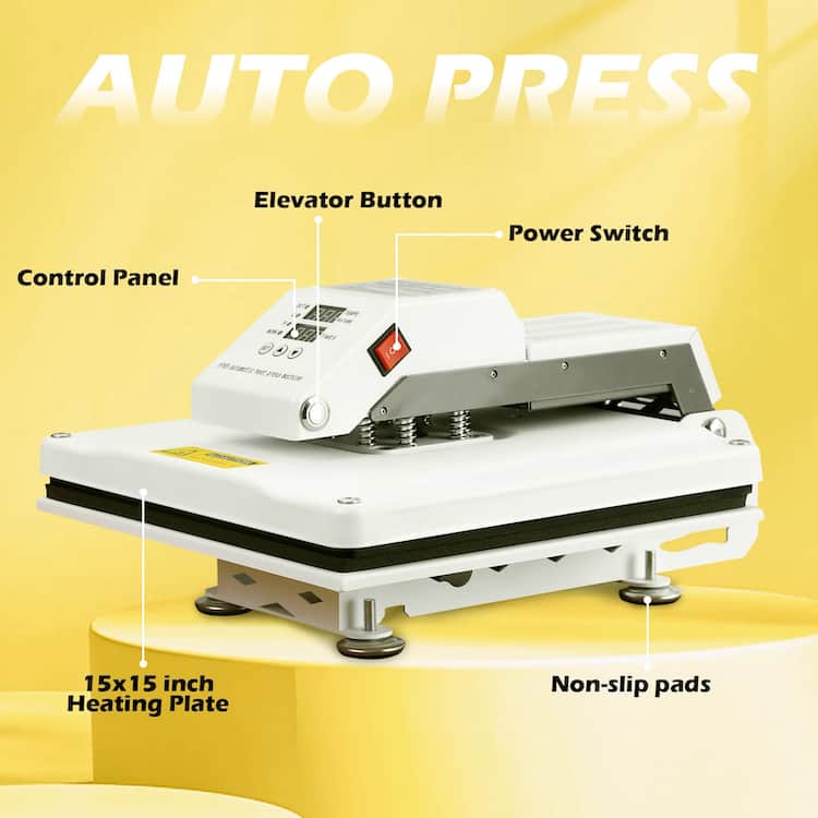 OhWill Auto Heat Press Features