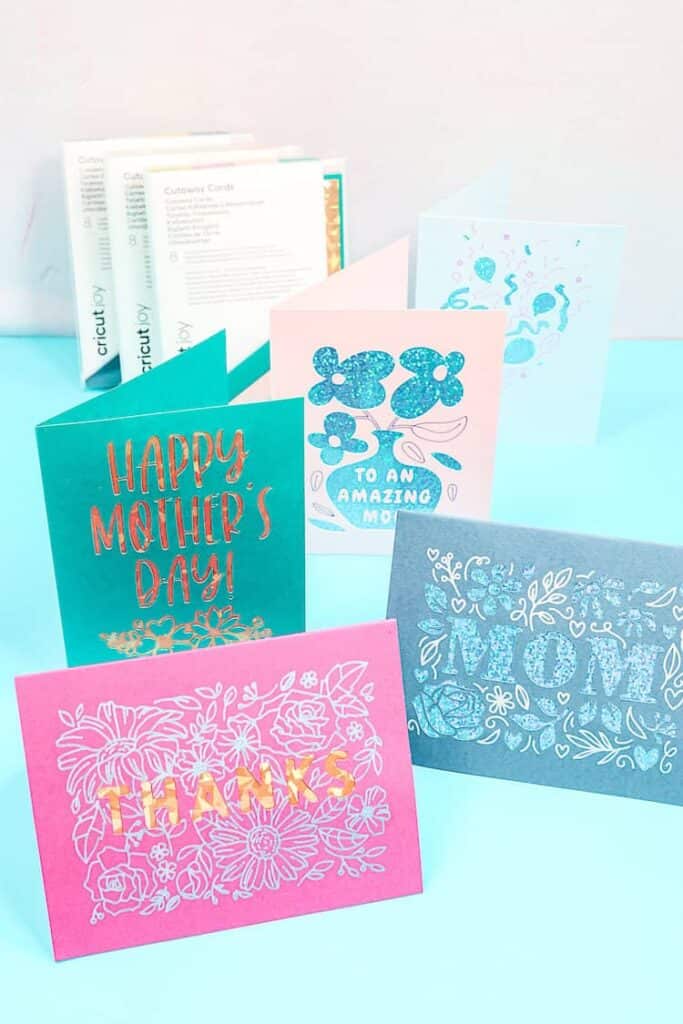 cricut joy cutaway cards