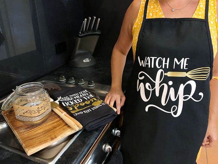 DIY Cricut apron