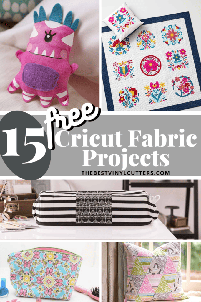 15 Free Cricut Fabric Projects