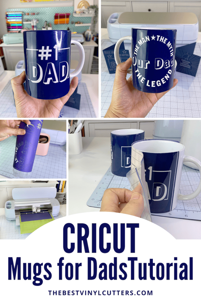 Cricut Mugs for Dads Tutorial
