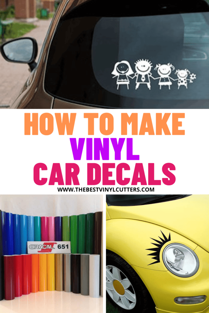 How to make vinyl car decals