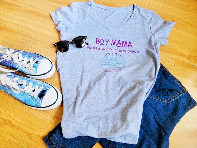 How To Use Infusible Ink on a Grey Shirt (StepbyStep Tutorial)