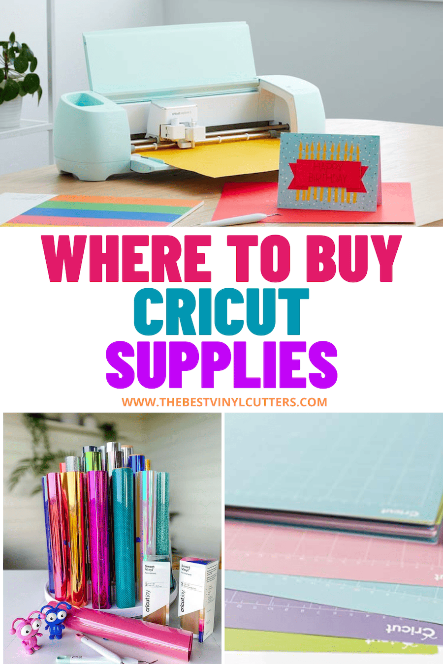 Where to buy Cricut Supplies