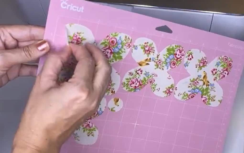 Cricut Mat Pink Fabric