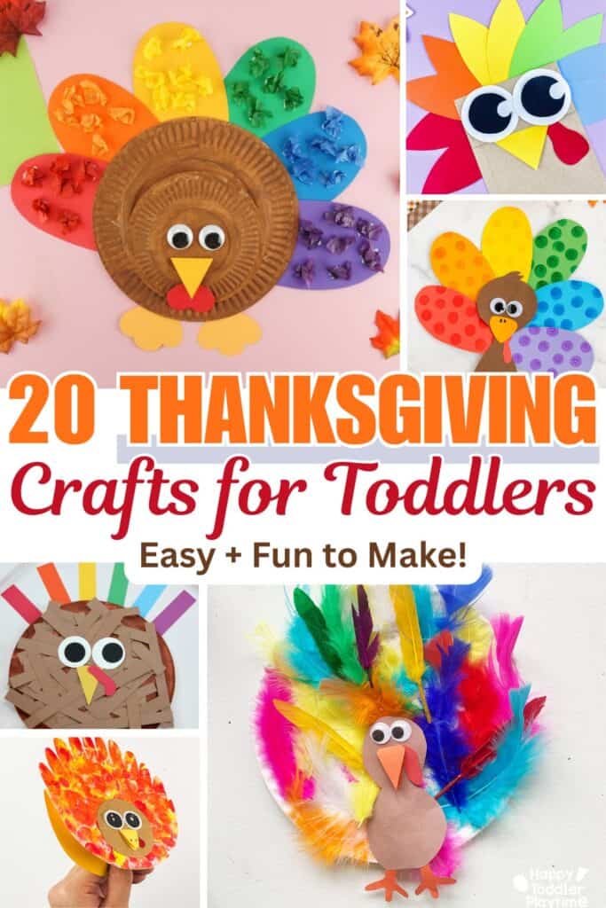 20 Thanksgiving Crafts for Toddlers