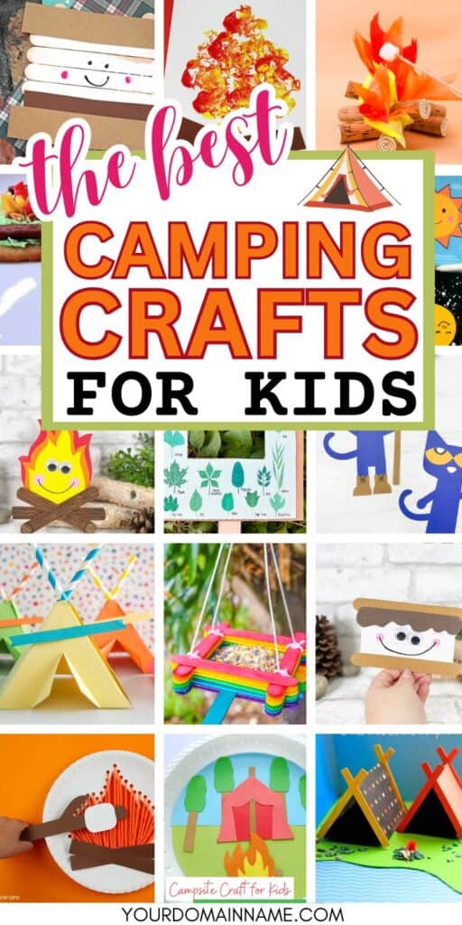 Camping Crafts for Kids (Camping-Themed Crafts)