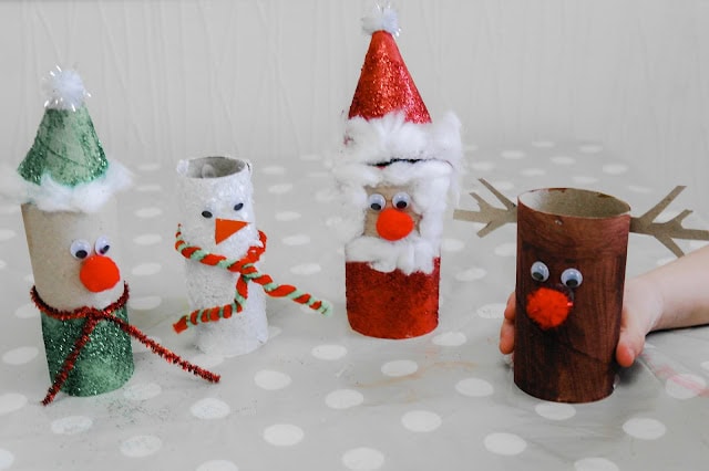 Christmas Toilet Roll Crafts