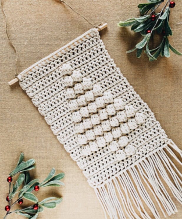 Christmas Tree Wall Hanging by Fresh Knack