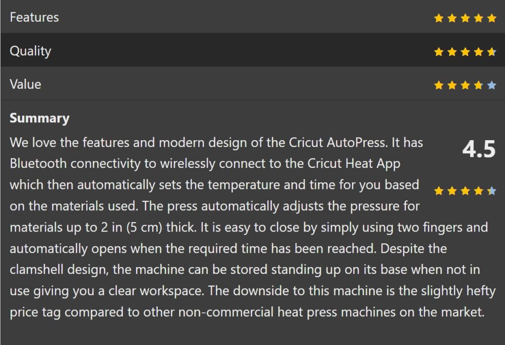 Cricut AutoPress Review