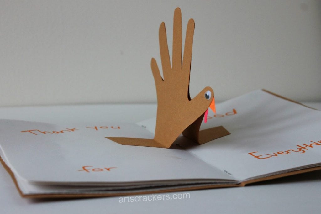 DIY Thankful Turkey Journal Project by arts crackers