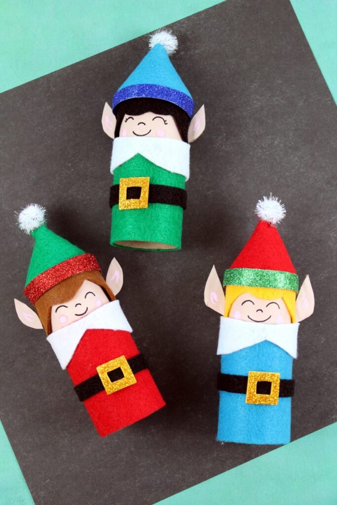 Elf Christmas Decorations by a moms impression