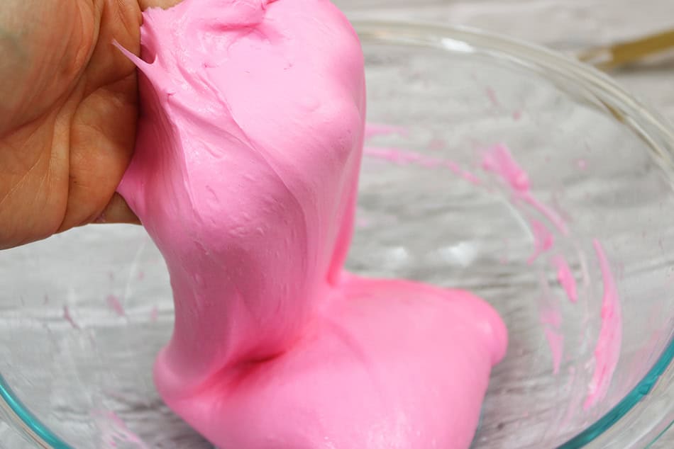 Fluffy Slime Pink Jelly 2