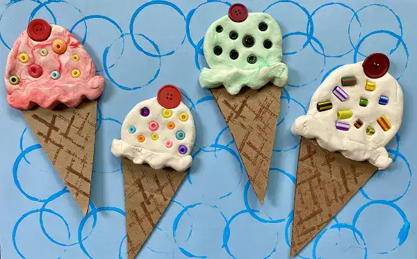 Ice Cream Summer Art Project by Fantastic fun and learning