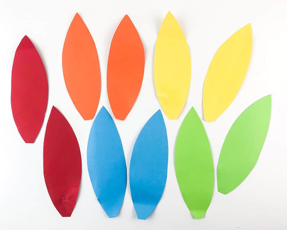 Paper Bag Turkey Craft Feathers