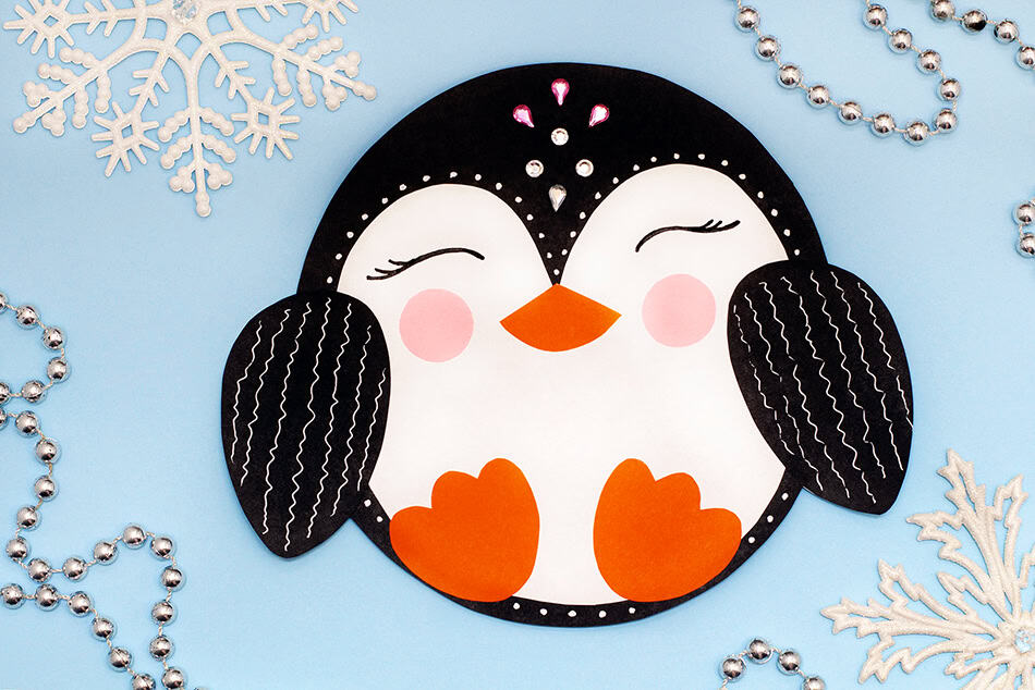 Paper Craft Penguin Craft for Kids - Winter Crafts for Kids