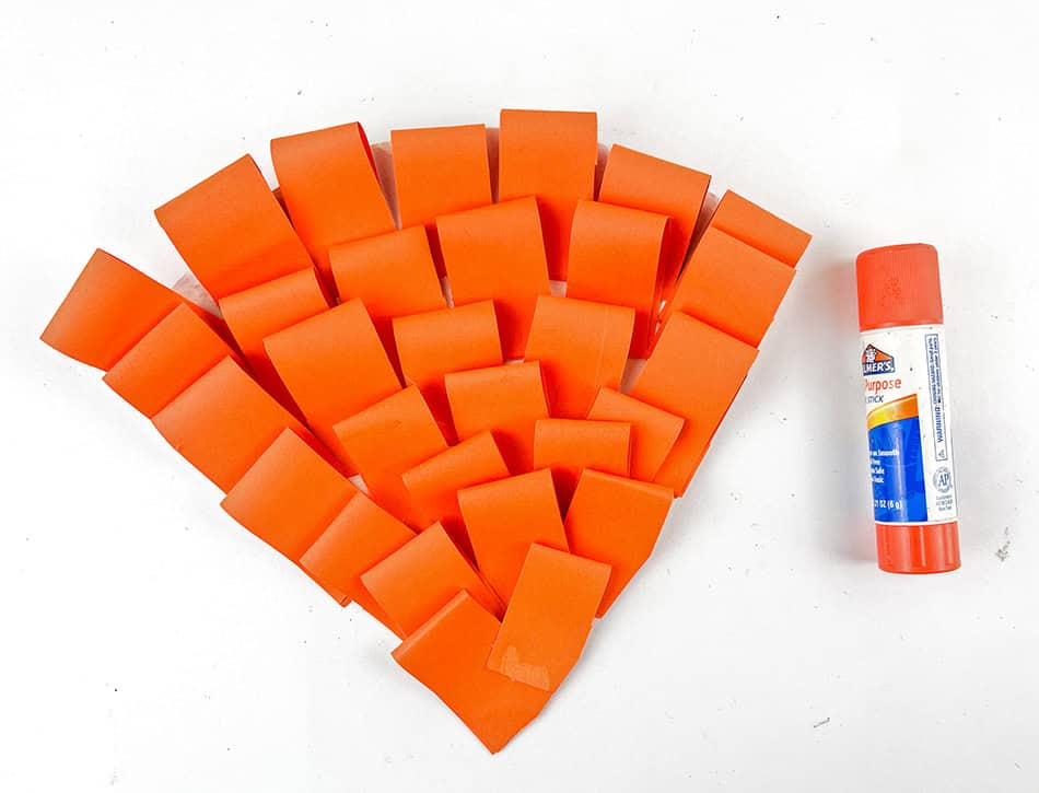 Paper Plate Fox Craft for Kids Step 3