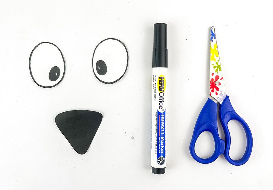 Paper Plate Fox Craft for Kids Step 7