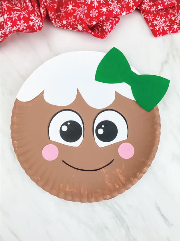 Paper Plate Gingerbread Man Craft by Simple Everyday Mom