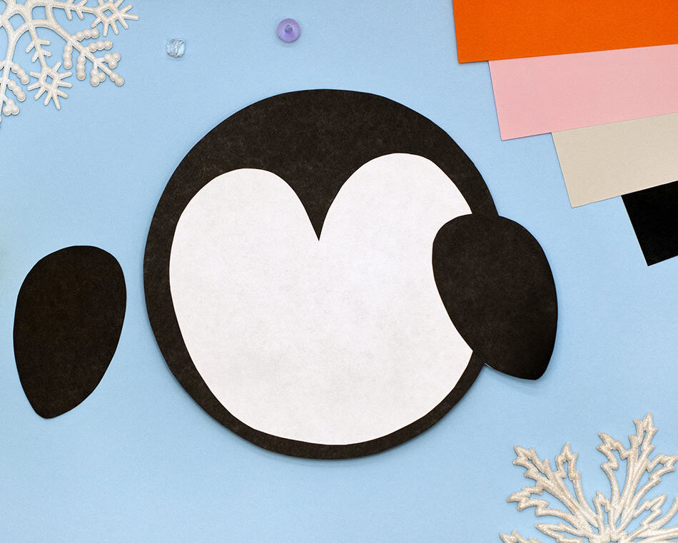 Paper penguin Building Body