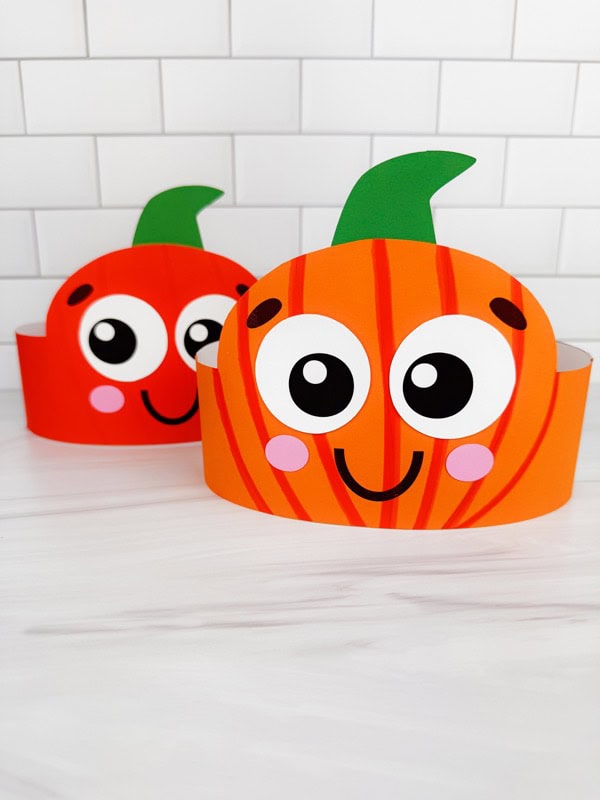 Pumpkin Headband Craft by simple every day mom
