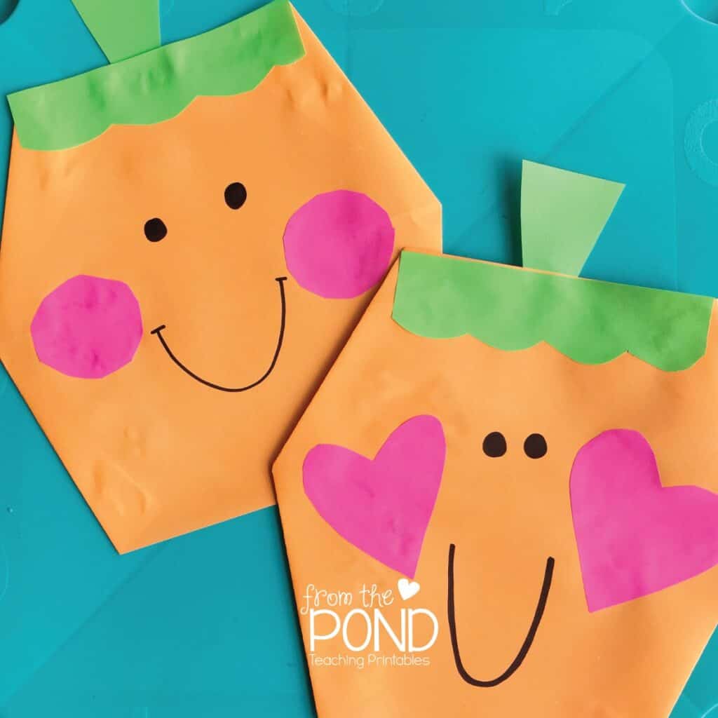 Pumpkin Paper Folding Activity by From Pond